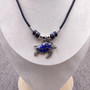 Sea Turtle Colorful Necklace Mood Pendant (1 turtle necklace approx. 18+ inches AROUND) Sea Turtle Pendant Necklace for wearing & gifting! Copyright 2025 SeaShellSupply.com.