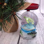 Colorful Green Sea Turtle Water Glass Globe (1 globe approx. 3.5+ inches tall) Detailed Sea Turtle Water Globe for home décor & display! Copyright 2025 SeaShellSupply.com.