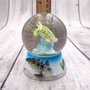 Colorful Green Sea Turtle Water Glass Globe (1 globe approx. 3.5+ inches tall) Detailed Sea Turtle Water Globe for home décor & display! Copyright 2025 SeaShellSupply.com.