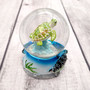 Colorful Green Sea Turtle Water Glass Globe (1 globe approx. 3.5+ inches tall) Detailed Sea Turtle Water Globe for home décor & display!