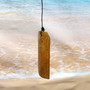 Painted Coconut Sea Turtle Bamboo Wind Chime Red Dot (1 chime approx. 30 x 5 inches) Hanging Painted Sea Turtle Chime for patio decor! Copyright 2025 SeaShellSupply.com.