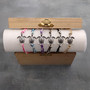 Sea Turtle Charm Bracelet Brown Green White Cord (approx. 5-7+ inches AROUND) Olive Green Brown Sea Turtle String Bracelet Jewelry to gift!