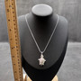 Multi Color Sea Turtle Necklace Rhinestone Pendant (approx. 16+ inches AROUND) Colorful Sea Turtle Jewelry a gift for ocean life enthusiast! Copyright 2025 SeaShellSupply.com.