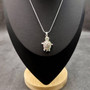 Multi Color Sea Turtle Necklace Rhinestone Pendant (approx. 16+ inches AROUND) Colorful Sea Turtle Jewelry a gift for ocean life enthusiast! Copyright 2025 SeaShellSupply.com.