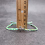 Sea Turtle Bracelet Braided Cord Teal Lime Green White (approx. 5-7+ inches AROUND) Aqua Green White String Sea Turtle Bracelet to gift! Copyright 2025 SeaShellSupply.com.