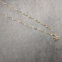 Sea Turtle Necklace White and Gold Color (1 necklace approx. 16+ inches AROUND) Gold Tone White Sea Turtle charm necklace for gifting! Copyright 2025 SeaShellSupply.com.