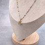 Sea Turtle Necklace Green Gold Color (1 necklace approx. 16+ inches AROUND) Gold Tone Green Sea Turtle charm necklace for gifting!