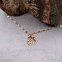 Sea Turtle Necklace Green Gold Color (1 necklace approx. 16+ inches AROUND) Gold Tone Green Sea Turtle charm necklace for gifting!