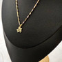 Sea Turtle Necklace Purple Gold Color (1 necklace approx. 16+ inches AROUND) Elegant Gold Tone Violet Sea Turtle charm necklace gift! Copyright 2025 SeaShellSupply.com.