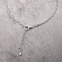 Sea Turtle Anklet Aqua Blue Beads Silver Color (approx. 9+ inches AROUND) Cute Blue Sea Turtle Charm Anklet for any beachy outfit! Copyright 2025 SeaShellSupply.com.