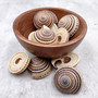 Perspective Sundial Seashells Architectonica Perspectiva (10 shells approx. 1.25+ inches) Clear Sundial Shells for ocean art crafts & jewelry! Copyright 2025 SeaShellSupply.com.