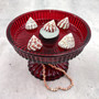 Red Striped Trochus Top Seashells (5 shells approx. 0.5+ inches) Striped Red Pink White Trochus Radiatus Shells for ocean arts & crafts!