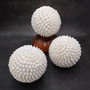 White Bubble Seashell Decorative Round Sphere (approx. 6+ inches) Haminoea Zelandiae Shell Ball for beach house table display & home decor! Copyright 2026 SeaShellSupply.com.