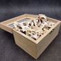 Sliced Cream White Frog Seashells (10 shells approx. 2+ inches) Bursa Spinosa Sliced Tan Spotted Frog Shells for jewelry arts & crafts! Copyright 2026 SeaShellSupply.com.