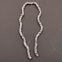 Tiger Puka Seashell Strand (1 strand approx. 15.5 inches x 4-5+ mm) Beautiful shell necklace neat for beach outfits or a classic gift!