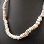 Tiger Puka Seashell Necklace (1 necklace approx. 16 inches x 5+ mm) Beautiful shell necklace neat for beach outfits or a classic gift!