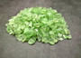 Beach Glass - Crushed & Tumbled Small Light Green Pebbles - (approx. 1 Kilogram/2.2 lbs. .25-1 inches). Multiple different colored crushed pebbles in a pile. Copyright 2025 SeaShellSupply.com.