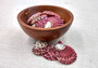 Royal Cloak Scallop Seashells - Pecten Pallium - (10 shells approx. 1-1.5 Inches) Pile of different shades of pink ribbed shells. Copyright 2025 SeaShellSupply.com.