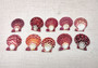 Royal Cloak Scallop Seashells Red Purple Pecten Pallium (10 shells approx. 1.5+ inches) Colorful Scallop shells for crafts jewelry & decor!