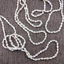 White Nassa Shell Leis (3 Leis Approx. .25 x 28 Inches). White little shells strung through string. Copyright 2026 SeaShellSupply.com.