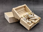 White Bullia - Bullia Annulate - (20 shells approx. 1.5 -2.5 inches). Tan spiral shells in a pile with a tight opening at the top, pretty thin shell. Copyright 2025 SeaShellSupply.com.