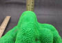 Bright Green FAUX Brain Coral - Lobophyllia Hemprichii - (1 FAUX Coral approx. 8.5x5x5.5 inches). Green almost squishy looking maze patterned coral known as brain coral. Copyright 2024 SeaShellSupply.com.