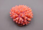 Orange Faux Finger Coral Acropora Nasuta - (1 Faux Coral approx. 4Wx3Tx4D inches)