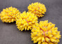 Yellow FAUX Finger Staghorn Coral Acropora Humilis (1 FAUX Coral approx. 4Wx3Tx4D)