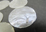 Capiz Round Cut Shells Placuna Placenta (10 approx. 1.5+ inches) Perfect shells for coastal crafting décor & collections!