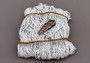 Decorative Fish Net White Cotton Tied (1 net approx. 3x6 feet) Fishing net for coastal displays arts crafts & nautical themed parties!