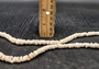 White Puka Seashells Strand (1 strand approx. 16 inches x 4-5+ mm) Beautiful Puka Shells for arts crafts jewelry & decoration!