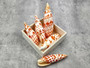 Polished Episcopal Miter Seashell Mitra Mitra (1 shell approx. 3.25+ inches) Perfect shells for coastal crafting and collections! Spiral orange and white spotted shell. Copy right 2024 SeaShellSupply.com\n