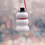 Sea Urchin Snowman Xmas Ornament (1 urchin snowman approx. 3+ inches) Sea Urchin Snowman Ornament for gifts & holiday decorating!