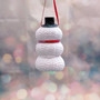 Sea Urchin Snowman Xmas Ornament (1 urchin snowman approx. 3+ inches) Sea Urchin Snowman Ornament for gifts & holiday decorating!