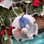 Sand Dollar Xmas Ornament Plus Shells Seaglass (1 shell approx. 3-4+ inches) Christmas Sanddollar Ornament for seashell holiday gift joy!