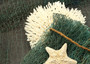 Green Blue Fishing Net Recycled Commercial (1 net approx. 4x10+ feet) Sustainable Clean Used Teal Fish Netting for decoration & parties!