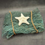 Green Blue Fishing Net Recycled Commercial (1 net approx. 4x10+ feet) Sustainable Clean Used Teal Fish Netting for decoration & parties! Copyright 2026 SeaShellSupply.com.