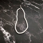 White Puka Style Heishi Seashell Necklace (1 necklace approx. 18 inches x 4+ mm) White Heishi Shell Necklace for the beach pool or party!