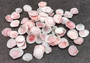 Light Pink Tellin Seashell Rose Petal Halves (approx. 0.25 cup 20+ shells 0.75+ inches) Copyright 2024 SeaShellSupply.com.