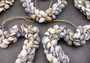 Purple Clam Seashell Heart Wreath Cay Cay Shells (approx. 6+ inch heart 0.75+ inch shells) Nautical Valentine\'s Day Party Gift Home Décor! Perfect heart ornament or hanging gift for any ocean lover. Copyright 2024 SeaShellMart101.com