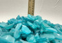 Beach Sea Glass Rough Ocean Blue Medium Tumbled (approx. 10 pounds 0.5-1+ inches Man made tumbled rough sea glass fragments. Copyright 2025 SeashellSupply.com