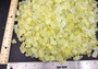 Beach Sea Glass Rough Yellow Green Medium (approx. 10 pounds 0.5-1+ inches) Man made tumbled sea glass fragments. Copyright 2025 SeashellSupply.com