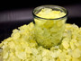 Beach Sea Glass Rough Yellow Green Medium (approx. 10 pounds 0.5-1+ inches) Man made tumbled sea glass fragments. Copyright 2025 SeashellSupply.com