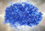 Beach Sea Glass Rough Deep Blue Medium Tumbled (approx. 1 kilogram 0.5-1+ inches) Man made tumbled sea glass! Ombre blue chips, perfect for vase decorating and mosaic tile making. Copyright 2025 SeaShellSupply.com