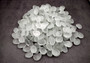 Beach Sea Glass Rounded White Frosted Tumbled Pebbles (approx. 10 pounds 1+ inch) Copyright 2025 SeashellSupply.com