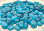 Beach Sea Glass Rounded Ocean Blue Tumbled Pebbles (approx. 10 pounds 1+ inch) Copyright 2025 SeaShellSupply.com