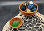 Decorative Fish Net Natural Off White Cotton Tied (1 net approx. 3x6 feet) Fishing net for coastal displays crafts & nautical parties!