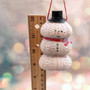 Pink Sea Urchin Snowman Ornament (1 urchin snowman approx. 3+ inches) Beautiful ornament for any gifting or adding to the holidays! Beautiful textured seashell snowman ornament. Copyright 2025 SeaShellSupply.com