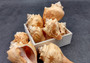 Carved Conch Seashell Decorative Set Lobster Sunset Fish (3 shells approx. 3+ inches) Great for crafting, decor, and collecting! Copyright 2025 SeaShellSupply.com