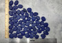 Beach Sea Glass Rounded Violet Blue Tumbled Pebbles (approx. 1 kilogram 1+ inches) Copyright 2025 SeaShellSupply.com.

